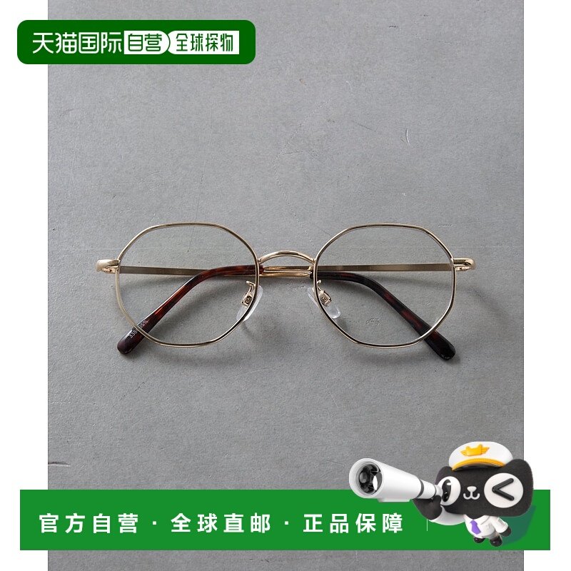 1h可退 日本直邮COLONY 2139 女士轻薄复古风八角形太阳镜 CWG104