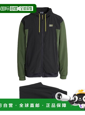 香港直邮Ea7 男士 Outfit 运动运动装 green绿色 舒适时尚外套