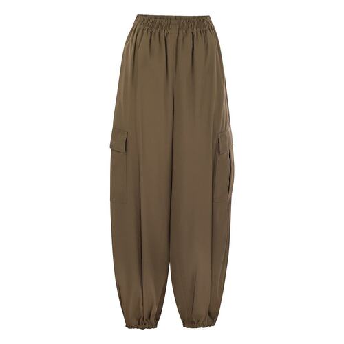 MAX MARA 女士休闲裤 2521136101600003 AW2025 棕色