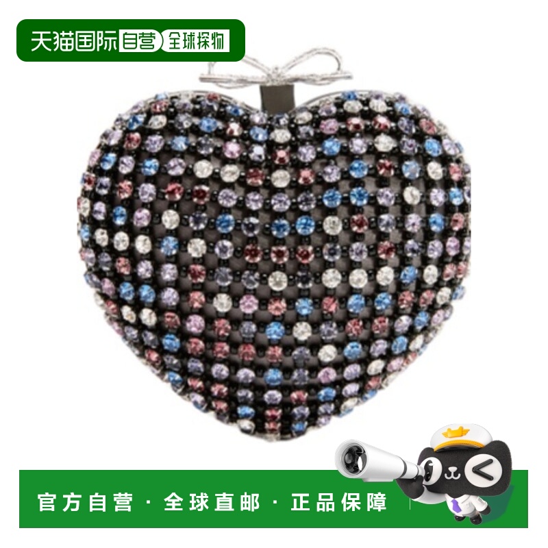 香港直邮Self-Portrait 多晶心形手拿包 RS26307A