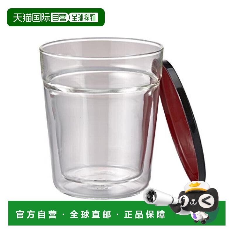 【日本直邮】hario玻璃杯玻璃鳍酒杯焼酎杯GHK-180做工精致耐热