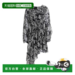 1h可退 香港直邮潮奢 Topshop 女士 短款连衣裙 black黑色 舒适时