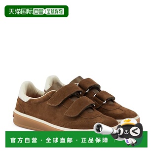 香港直邮Loro Piana Kids 男童 Walk 皮革边绒面革运动鞋童鞋