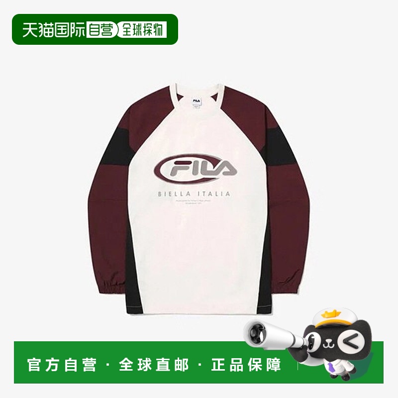 韩国直邮FILA Wheelaginfalti PQF FS2POG3105X-WIN 拼色梭织上衣