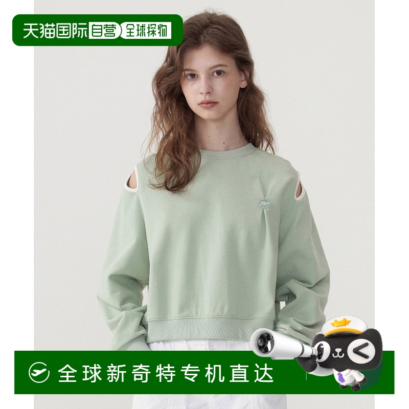 1小时内可退 韩国直邮covernat 女士 帽衫运动夹克衫卫衣