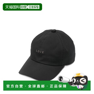 香港直邮潮奢 rick owens 瑞克 欧文斯 女士 黑色帽子 RA01F0800T