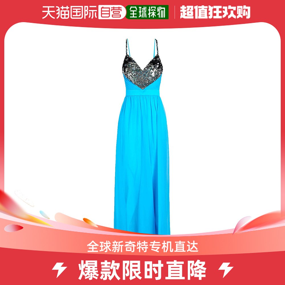 香港直邮潮奢 Emilio Pucci 璞琪 女士长款连衣裙 女装/女士精品 连衣裙 原图主图