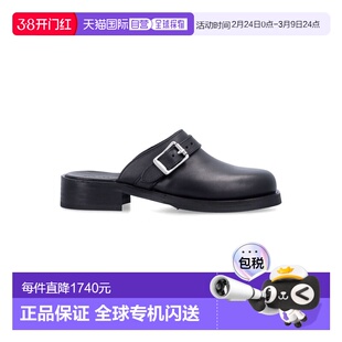 1h可退 香港直邮Our Legacy 男士 CAMION 凉拖 A2217CVSEBLACK