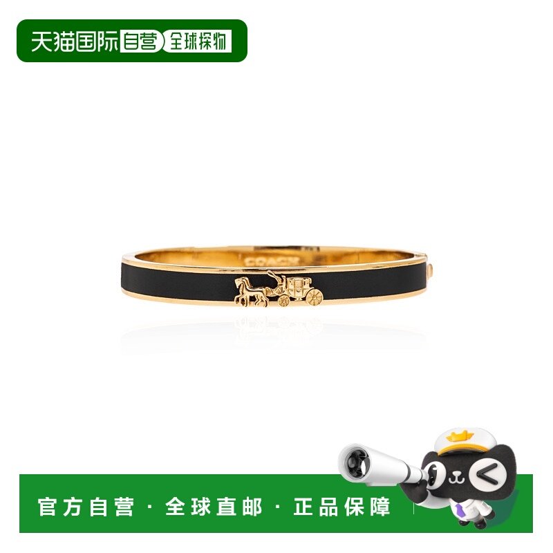 香港直邮COACH 女士手链手镯 37335755GLD001 SS2026 金色 Bracel