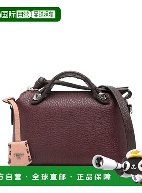 香港直邮FENDI 女士斜挎包 8BS098AVTCF1UR6 SS2026 红色 'By The