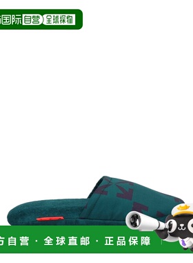 香港直邮off-white 女士 Slides 便鞋 green绿色 舒适时尚拖鞋