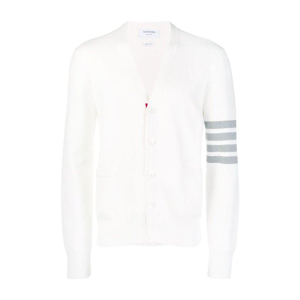 Thom Browne 条纹针织开衫 MKC171A00219,男装,针织衫/毛衣,淘宝优惠券,粉丝福利购,淘宝优惠卷