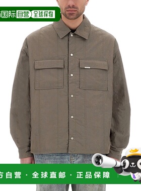 1h可退 香港直邮Represent 男士 衬衫 MLM291146 green绿色 舒适