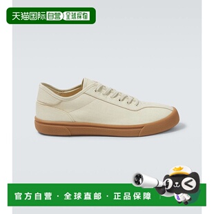 1h可退 香港直邮潮奢 The Row 男士 帆布运动鞋 beige米色 舒适时