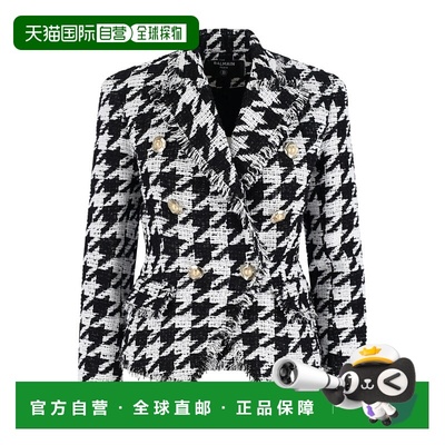 香港直邮Balmain 双排扣西装外套 FF1SI504CG17