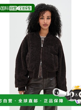 1h可退 香港直邮AGOLDE 女士 Iona Skye 夹克 brown棕色 舒适时尚