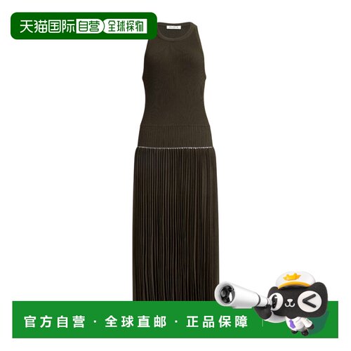 1h可退 香港直邮Alaia 圆领连衣裙 AA9R2673K078B
