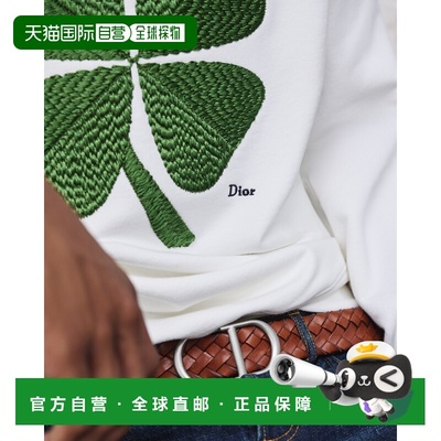 欧洲直邮DIOR（迪奥）Sweatshirt à broderie Dior Clover, coup