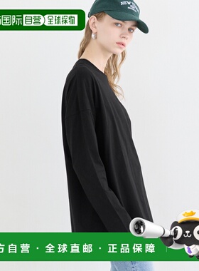 日本直邮coca 棉质长款T恤（黑色）