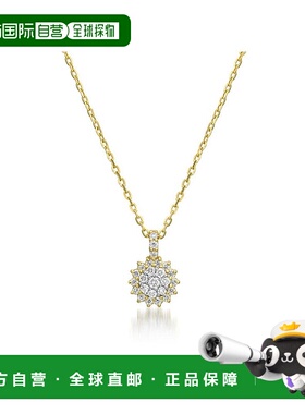 日本直邮日潮 Star JewelryK18 项链GARDEN HALO番号:1ZN1122钻石