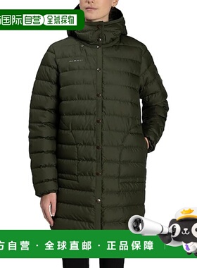 【日本直邮】猛犸象 长款羽绒服 亚洲版女款 海军蓝色 1013-02920