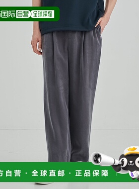 1h可退 日本直邮UNITED TOKYO 男士HIGH TWIST CUPRA两腿褶皱休闲