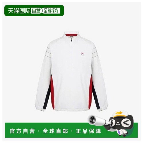 韩国直邮FILA M 轮式夹克 KQC FS2JKG3302X-OWH 网球拼色风衣斐乐