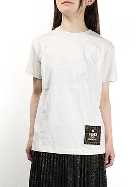 日本直邮FENDI 儿童 经典LOGO T恤 JUI153 7AJ