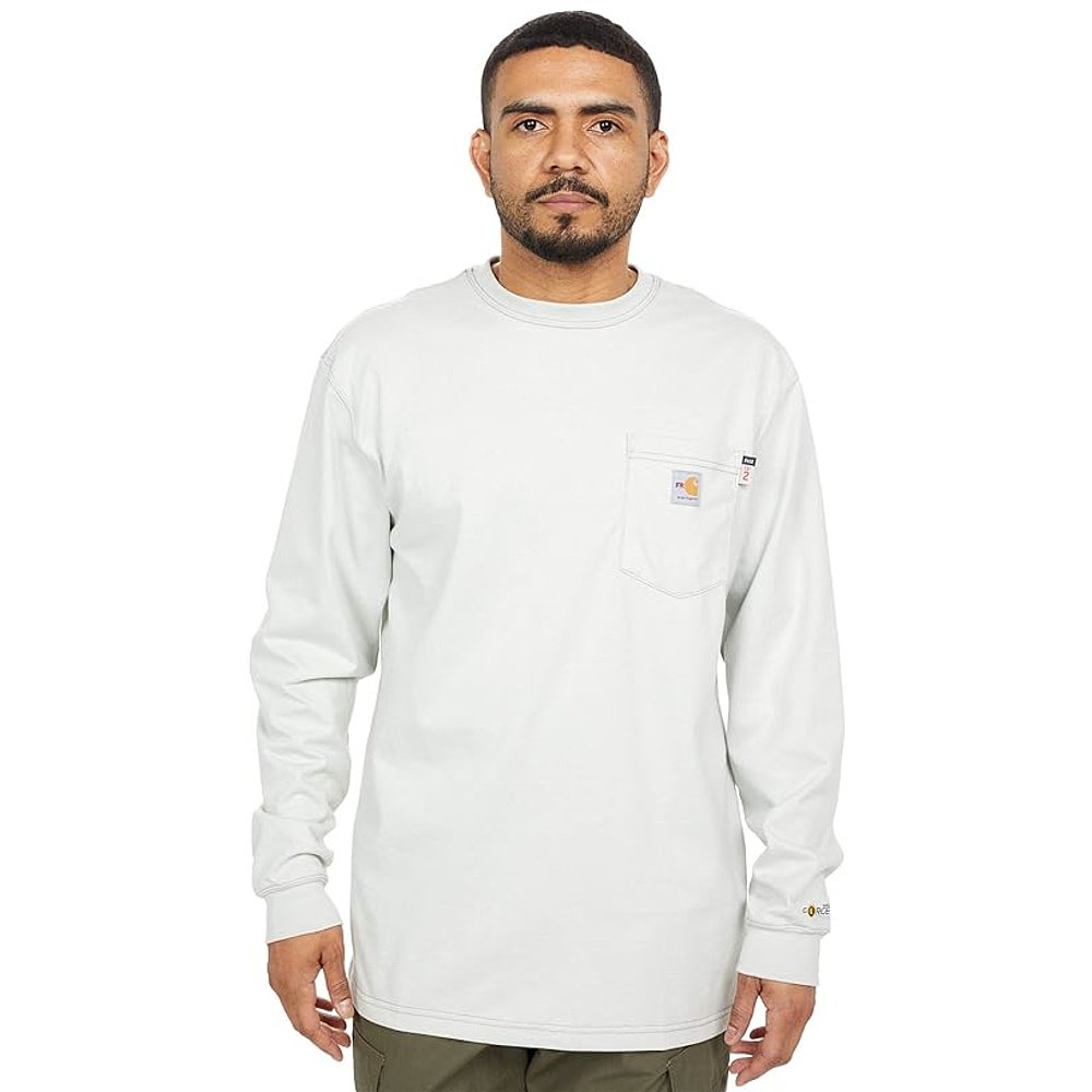 潮奢 Carhartt 卡哈特 男士 Force® 防火棉质长袖T恤