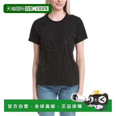 自营Johnny Was Antoinette T-Shirt - black 美国奥莱直发