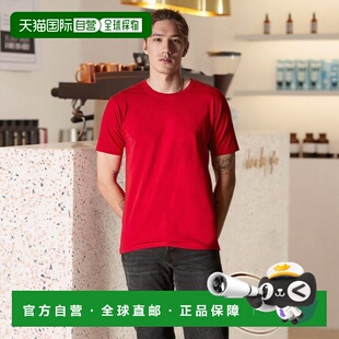 自营 members onlyMen's Crew Neck T-Shirt - red 美国奥莱直发