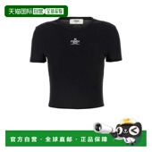 女士T恤 Fendi FS8110ANQMF0GME 香港直邮FENDI 黑色 ribbed