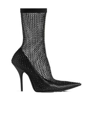 BALENCIAGA 女士高跟鞋 820438WB7E21010 SS2025 黑色