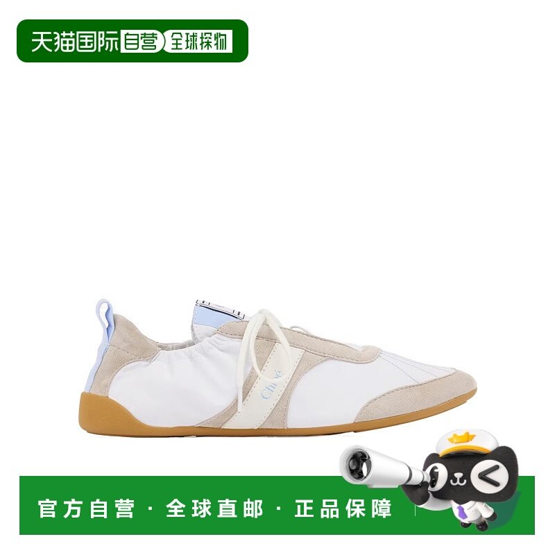 香港直邮CHLOÉ 女士运动鞋 CH26S15RVL406 SS2026 白色 Kick运动