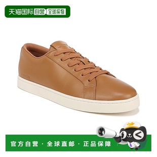 棕褐色 皮革运动鞋 美国奥莱直发 男鞋 自营Vince 板鞋 Keoni