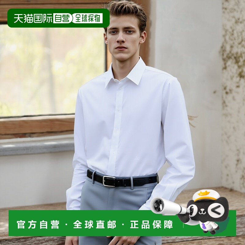 香港直邮CELINE 男士衬衫 2C32C091F01BC AW2024 白色 CAMICIE