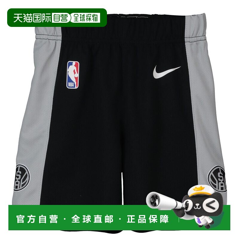 澳大利亚直邮Nike 圣安东尼奥马刺队耐克标志性复刻短裤 幼儿款 - 实物图