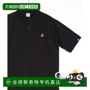 春夏休闲时尚 日本直邮GERRY 透气舒适 男女同款 鹿仔纹刺绣POLO衫