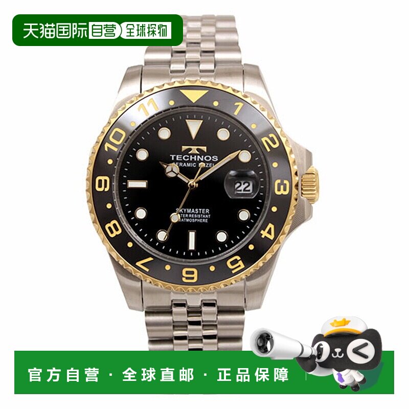 日本直邮T9C11BG TECHNOS 男士手表