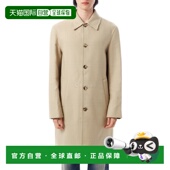 中长款 羊毛轻便大衣 8095541 韩国直邮BURBERRY 外套男装