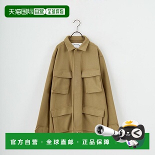 1h可退 日本直邮BURLAP OUTFITTER 女士宽松半拉链仿毛绒外套 轻