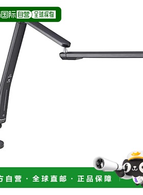 【日本直邮】松下 夹式LED台灯 电脑桌配件USB 端口黑色 SQ-LC470