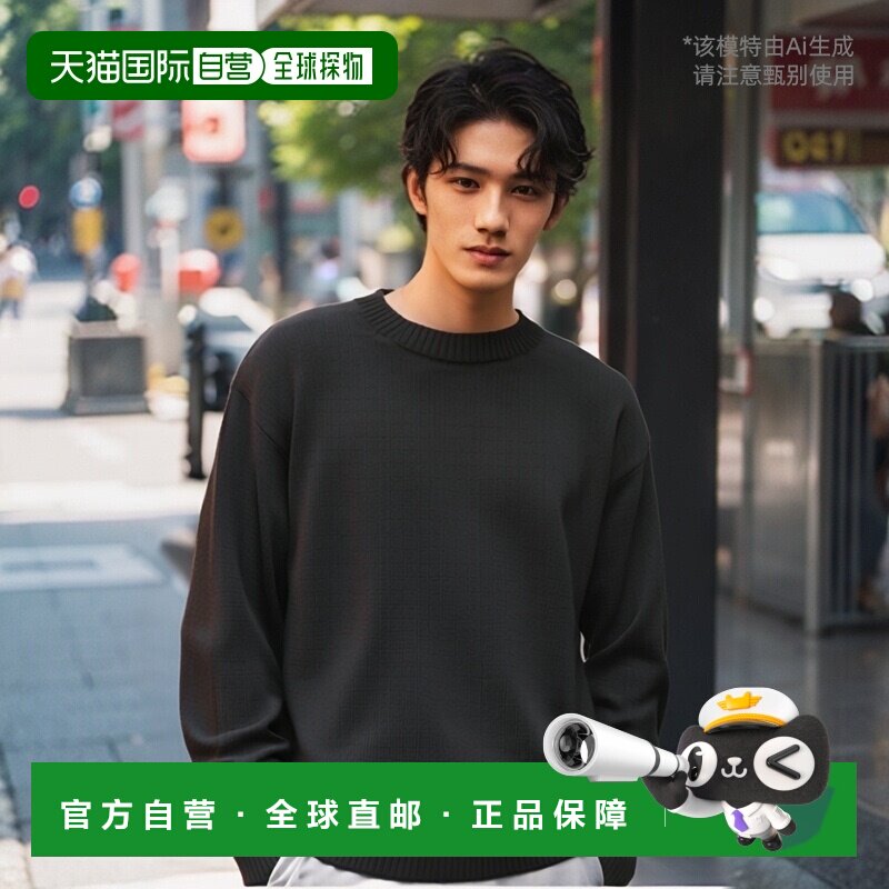 韩国直邮ANDERSEN-ANDERSEN 男针织SAILOR CREWNECK Taupe毛衣