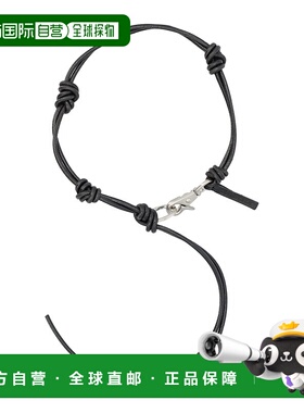 1h可退 香港直邮Our Legacy 女士 Udon Ladon 皮革项链 A4258UBBL