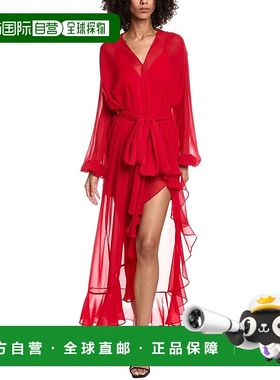 自营Amanda Uprichard Calliope Maxi Dress - red 美国奥莱直发