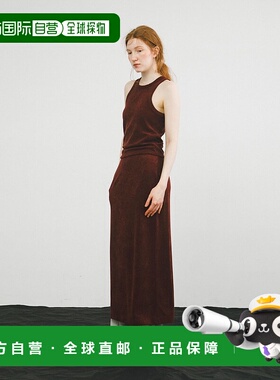 1h可退 日本直邮LAATO 女装 2025秋冬 莫代尔混纺 针织背心长裙两