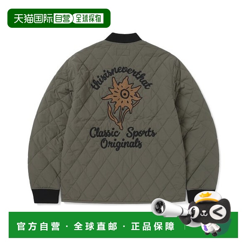 韩国直邮THISISNEVERTHAT 夹克Edelweiss Quilted Jakcet OliveTN