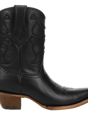 美国直邮Corral 黑色刺绣短靴 牛仔风格 时尚优雅 女鞋 Z5111