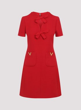 VALENTINO 女士连衣裙 6B3VAEV11CFR9M AW2025 红色