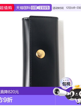 日本直邮BEAMS ETTINGER 缰绳皮革钥匙包 [67929639]